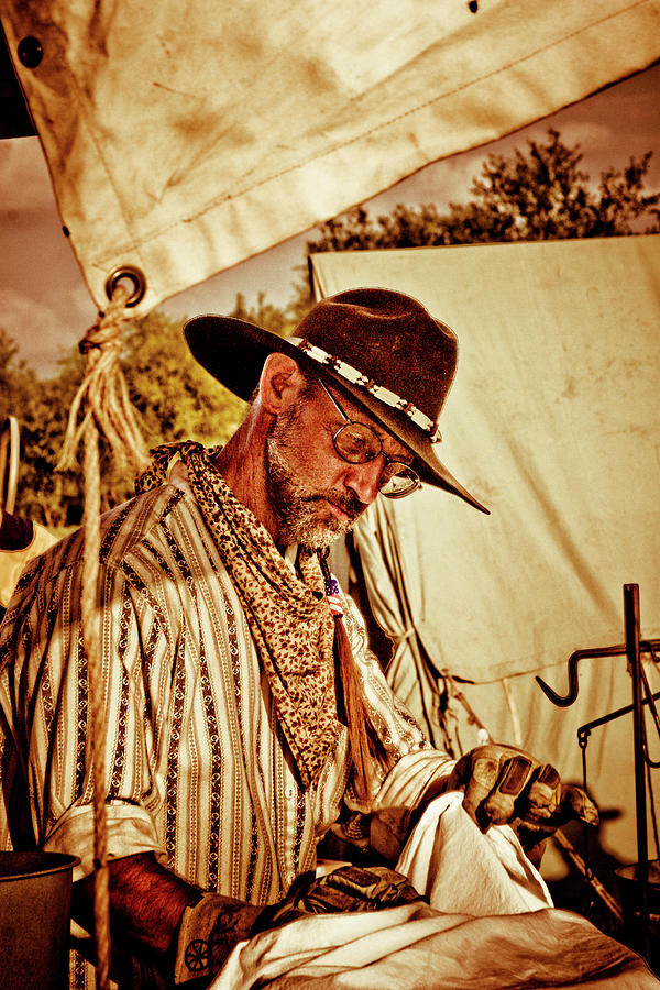 Cowboy Padre Photograph by Toni Hopper