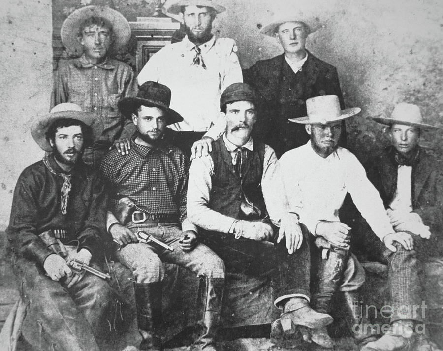 Cowboys Of The Xit Ranch, Texas, C.1890 Photograph by American ...