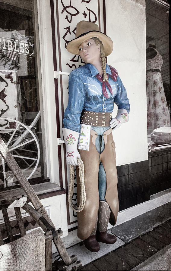 Cowgirl Photograph by Arttography LLC