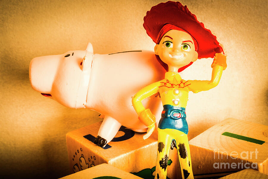 Western Photograph - Cowgirl Figurine by Jorgo Photography - Wall Art Gallery Western Photograph - Cowgirl Figurine by Jorgo Photography - Wall Art Gallery
