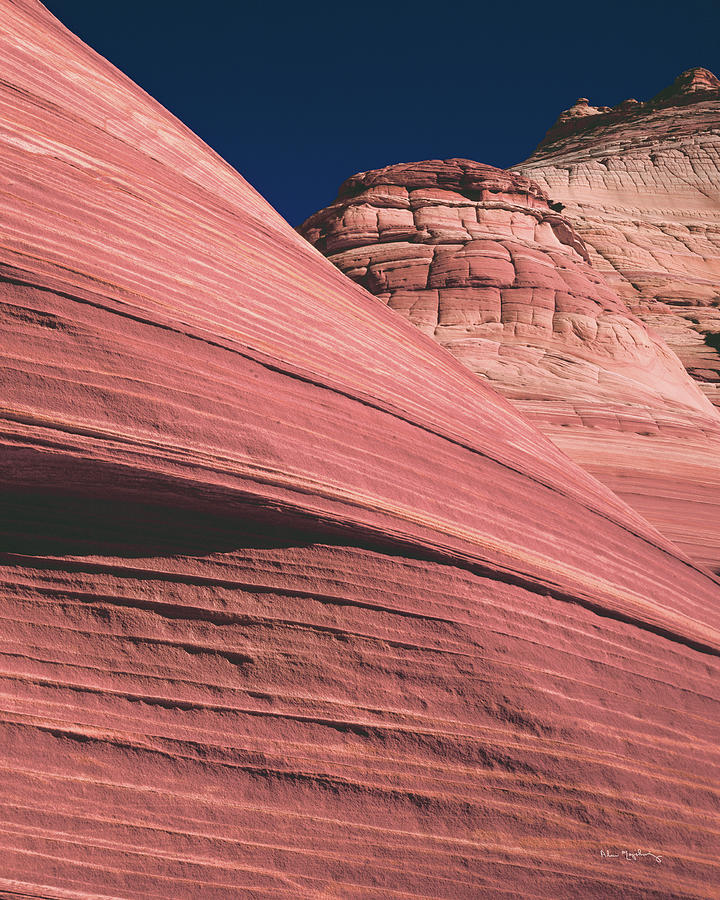 Desert Photograph - Coyote Buttes II Blush by Alan Majchrowicz