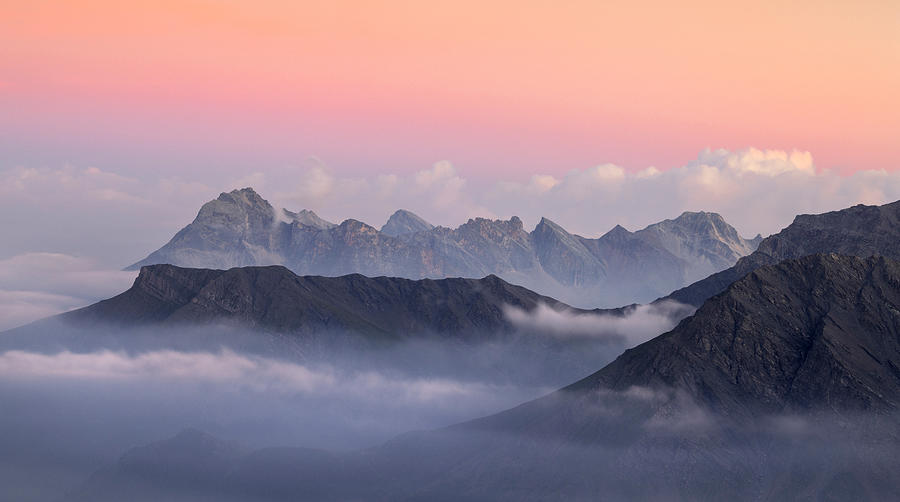 Cozie Alps Photograph by Paolo Bolla