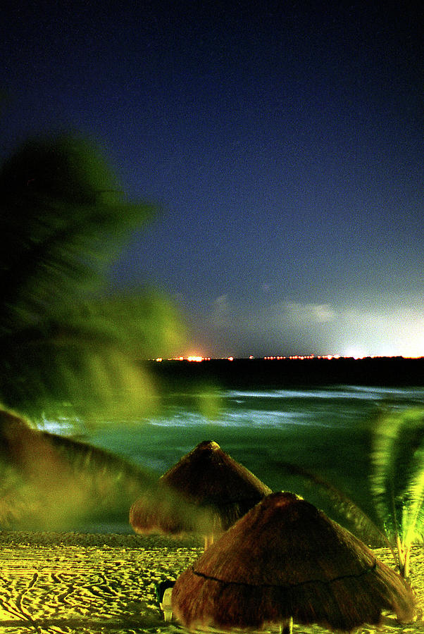 Cozumel At Night Photograph by Jack Thomas - Pixels