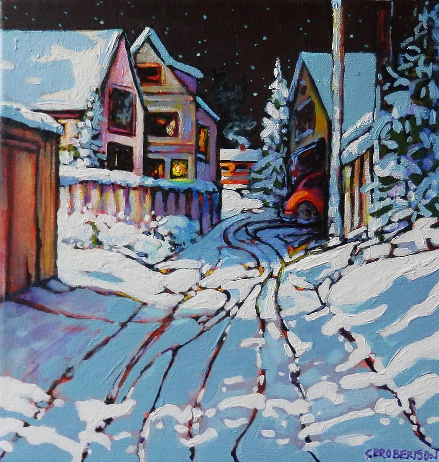 Cozy Winter Night by Catherine Robertson Cozy Winter Night by Catherine Robertson
