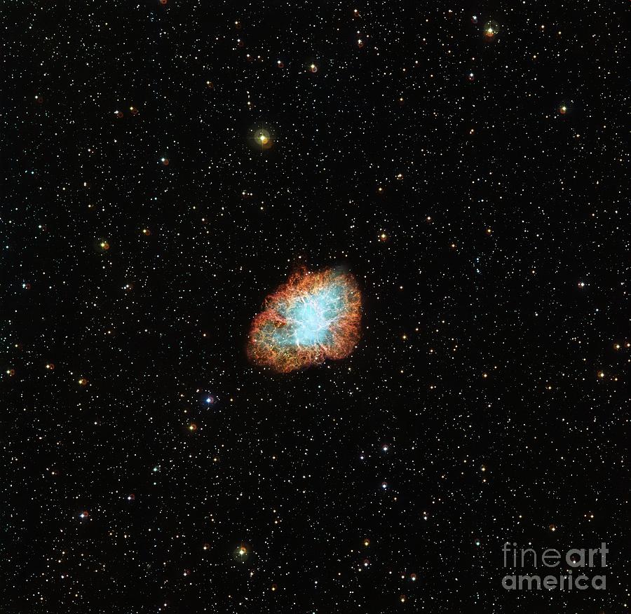 Crab Nebula Photograph By Manu Mejiaseuropean Southern Observatoryscience Photo Library Pixels 6765