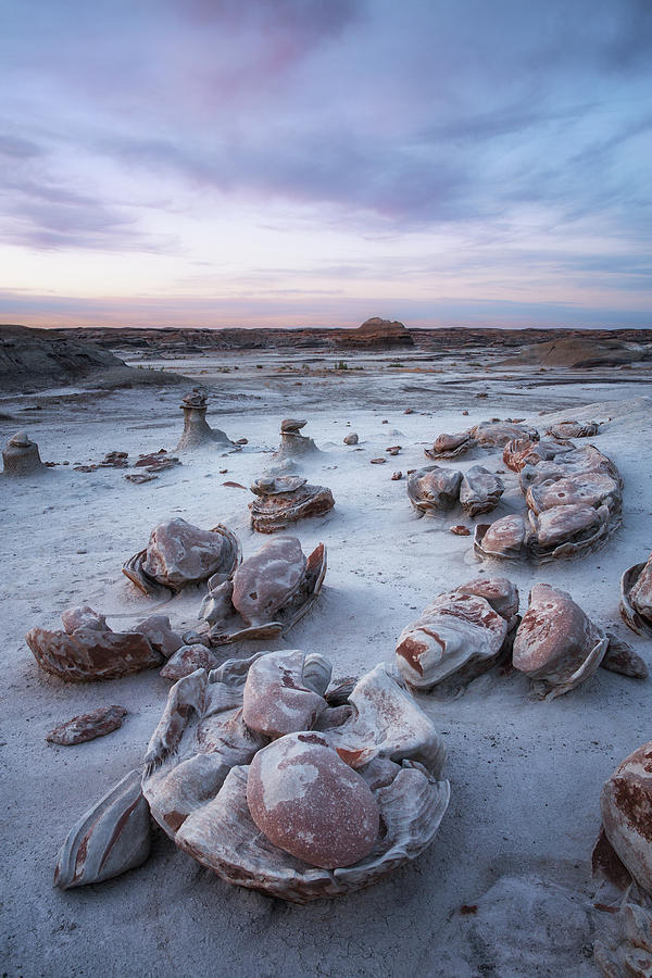 Cracked Eggs Factory in Bisti Badlands Photograph by Alex Mironyuk
