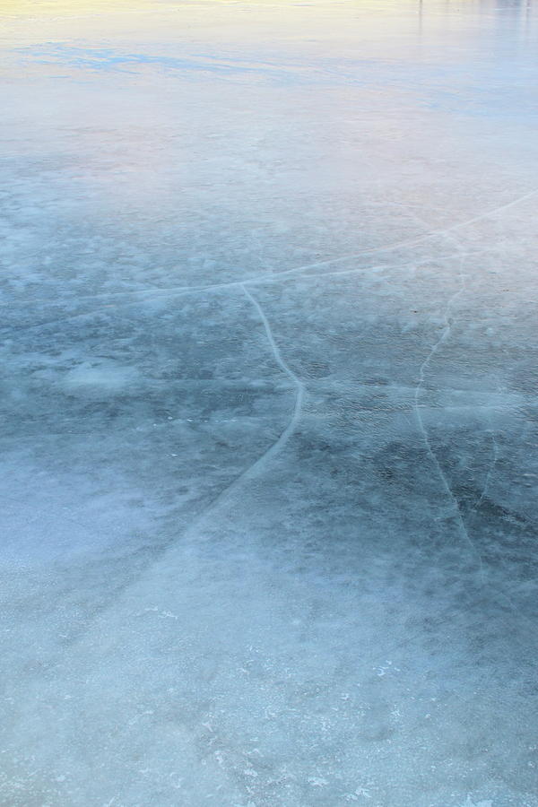 Cracked ice covering a harbor bay in winter Photograph by Ulrich Kunst And Bettina Scheidulin