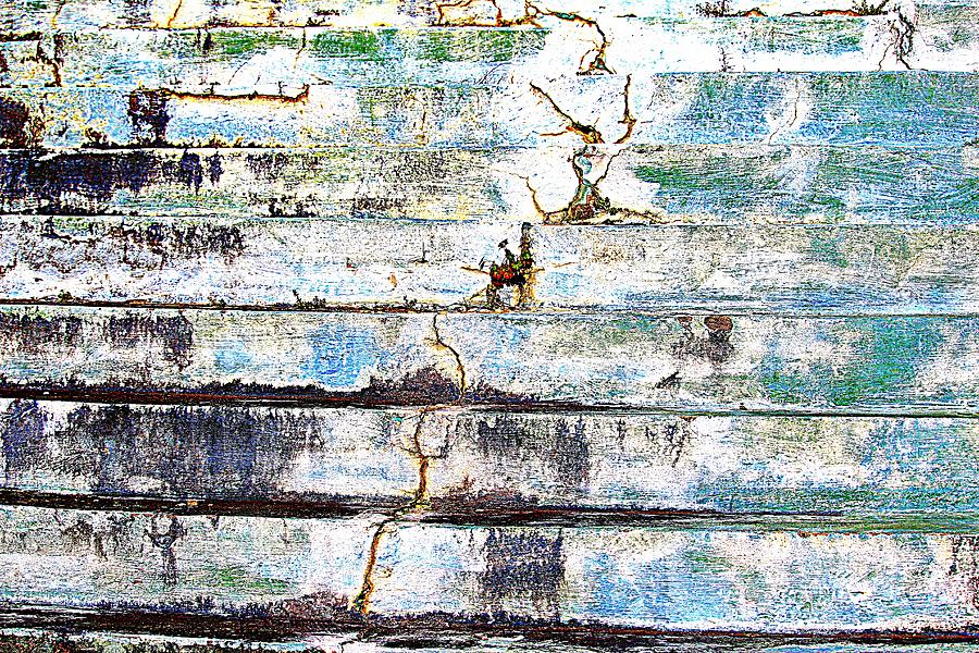 Cracked Stone Steps Photograph by Cynthia Guinn