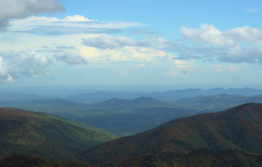 Mountain Photograph - Craggy Gardens Overlook 7 by Cathy Lindsey