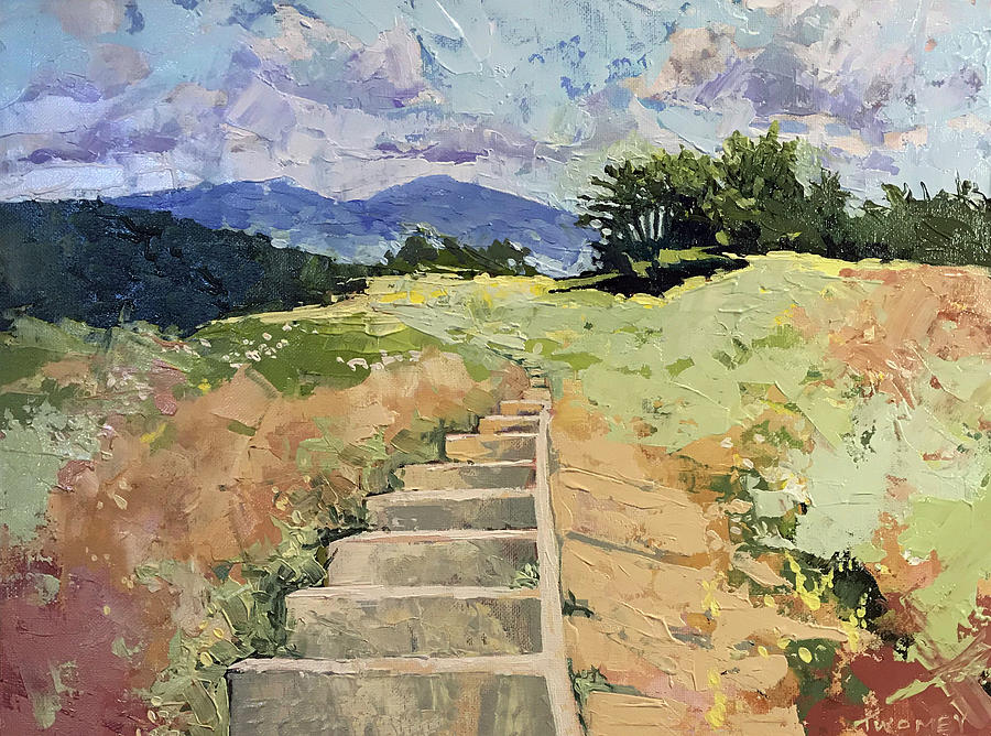 Craggy Gardens Steps Of The Bald Painting