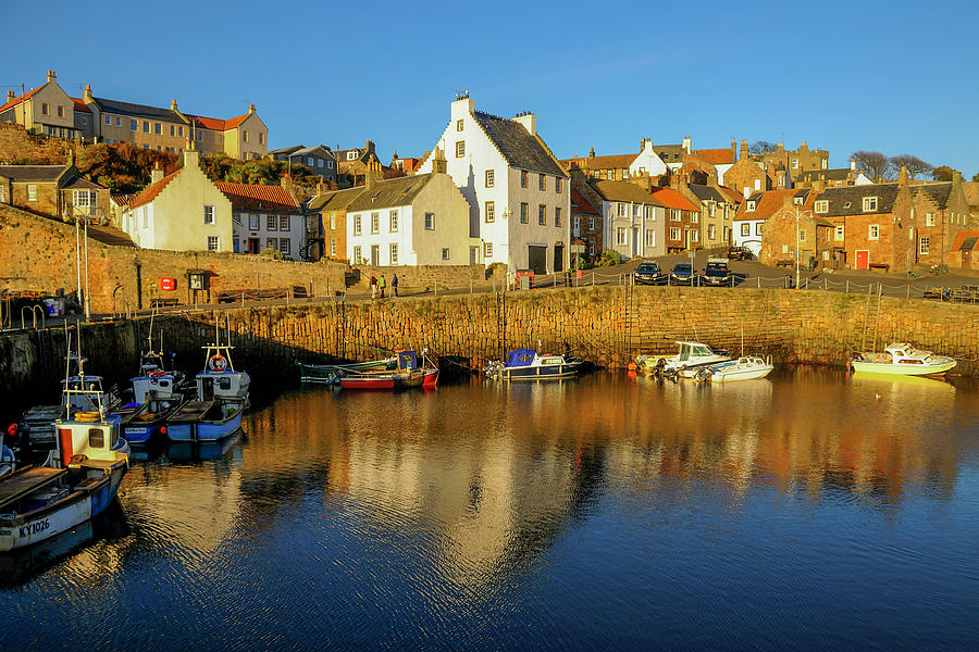 Crail Harbour fife Photograph by Charles Hutchison - Pixels