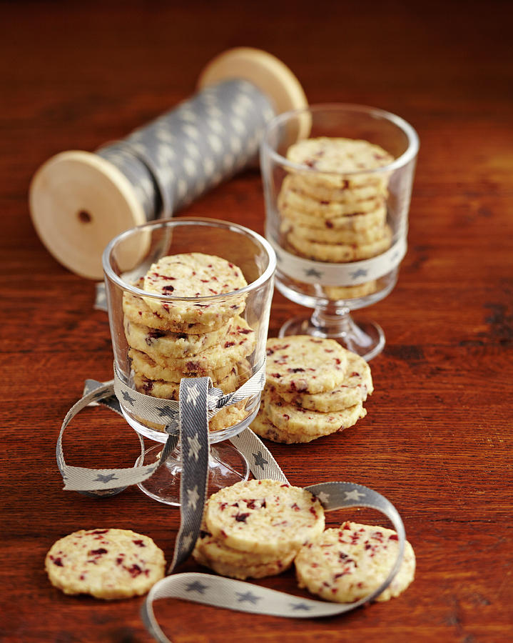 Cranberry Cookies For Christmas Photograph by Teubner Foodfoto