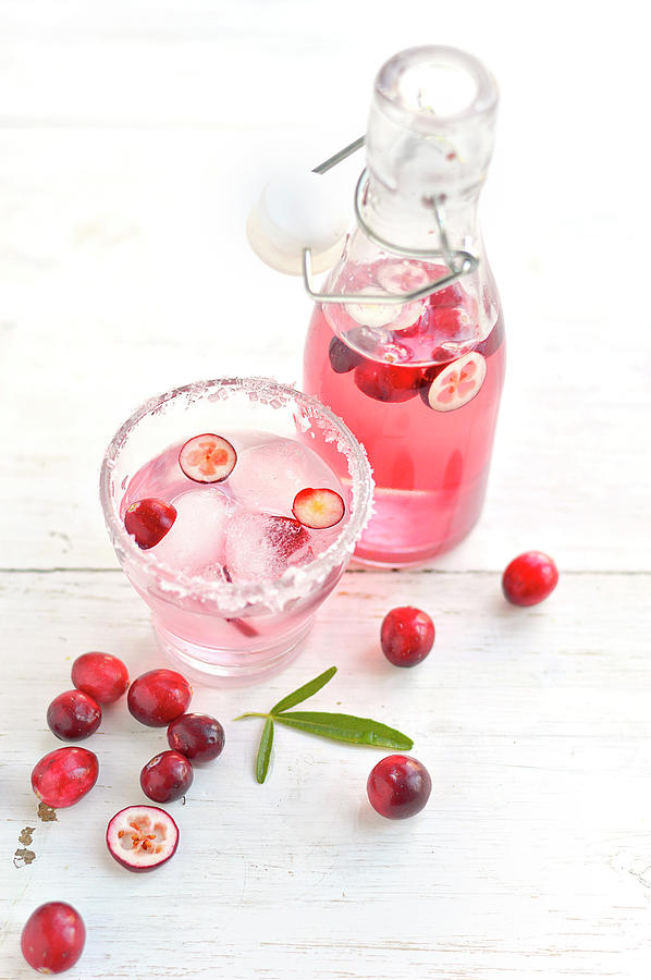 Cranberry Juice Photograph by Keroudan