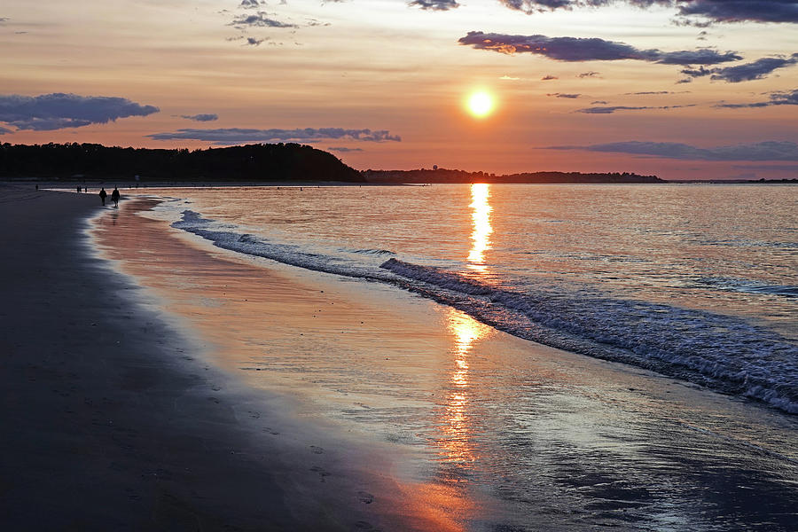 Crane Beach Sunset Ipswich MA Photograph by Toby McGuire