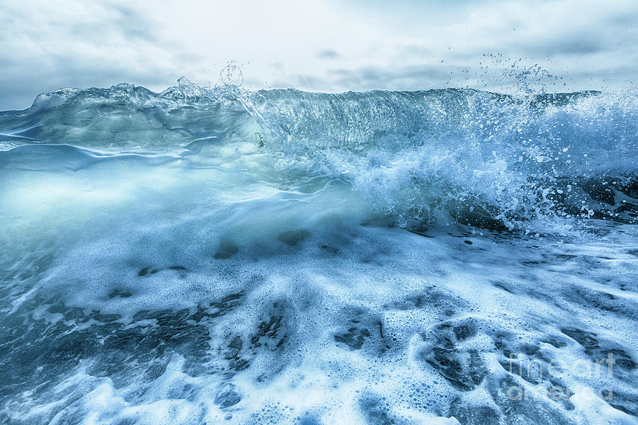 Crashing Blue And White Waves Photograph by Vladimir Vladimirov