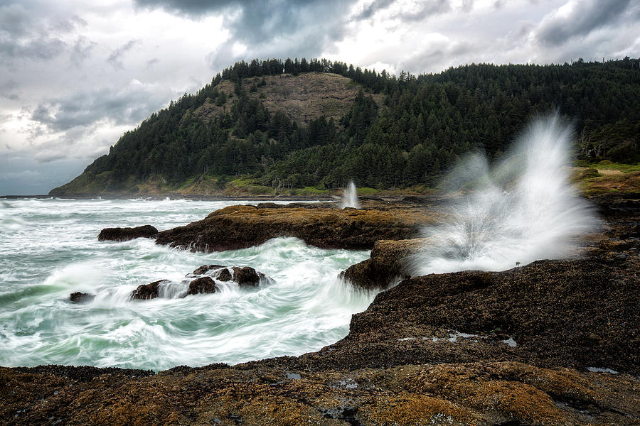 Crashing Waves  Photograph by Alex Mironyuk