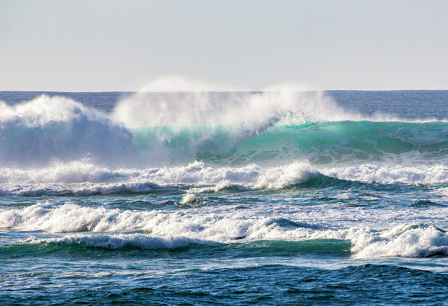 Crashing Waves Photograph by Anthony Jones