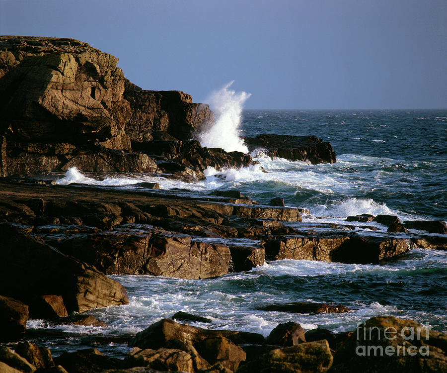 Crashing Waves Photograph by Michael Marten/science Photo Library