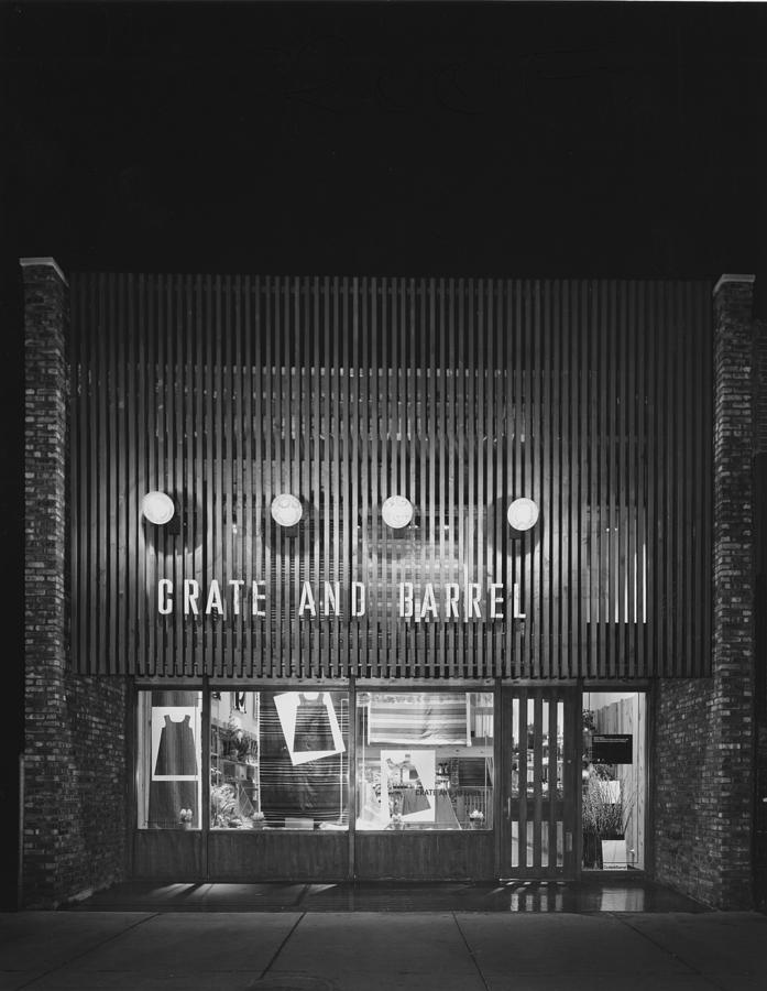Crate And Barrels Original Store Photograph by Chicago History Museum