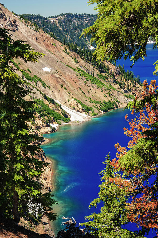 Crater Lake I Photograph by Daniel Cummins Crater Lake I Photograph by Daniel Cummins