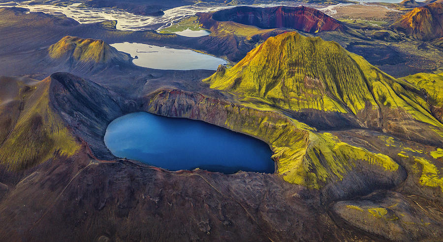 Landscape Photograph - Crater Lake by Michael Zheng