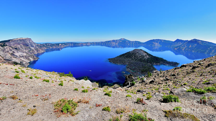 Crater Lake Oregon Photograph by Amazing Action Photo Video