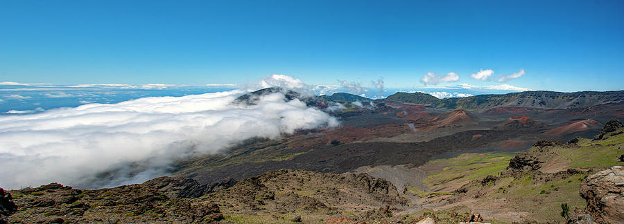 Crater View of Haleakala Photograph by Anthony Jones