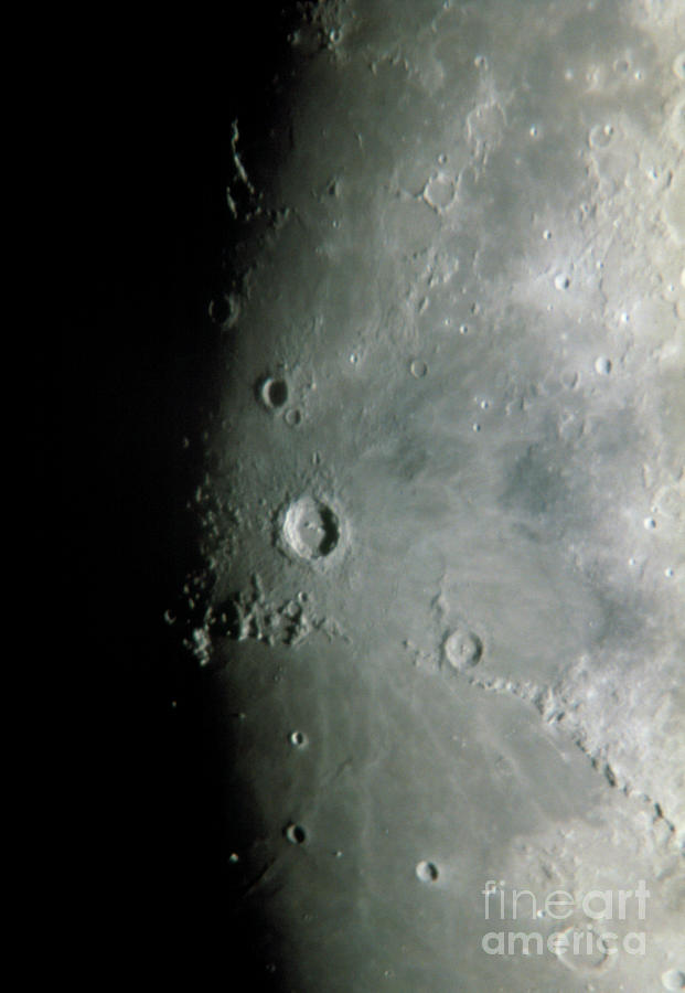 Craters On The Moon Photograph by John Sanford/science Photo Library