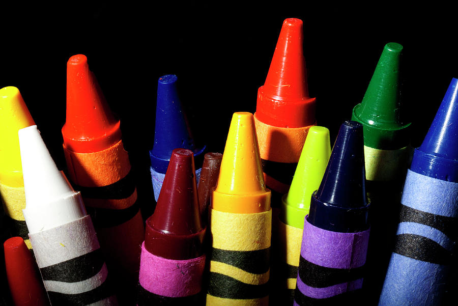 Crayon Photograph - Crayons by Dana Brett Munach