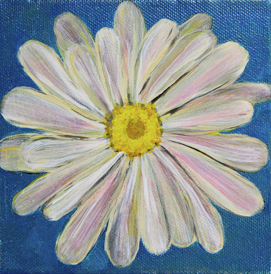 Crazy Daisy Painting by Robyn Geranis - Fine Art America