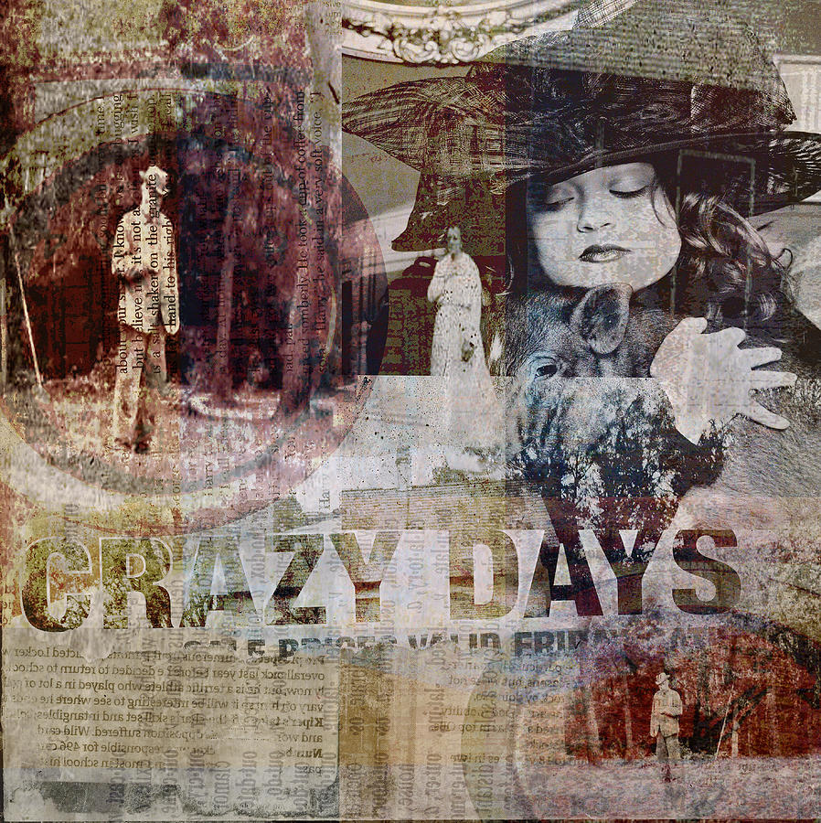 Crazy Days Digital Art by Susan Stone