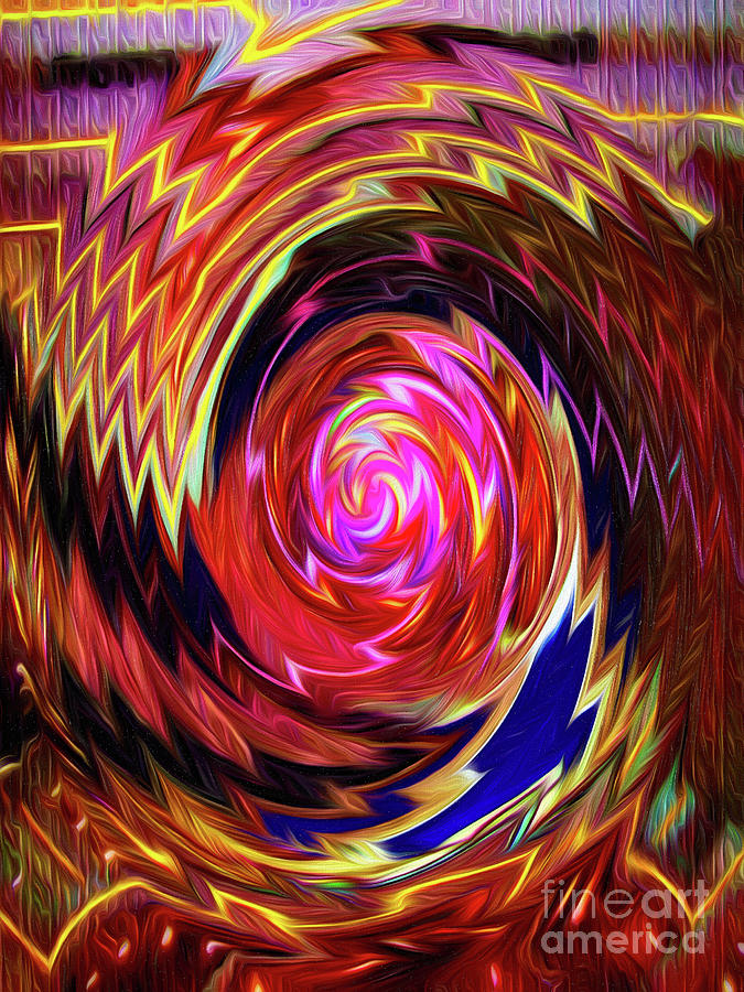 Crazy Swirl Art Photograph by Sue Melvin