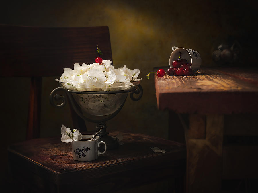 Cream Dessert Photograph by Vadim Kulinsky