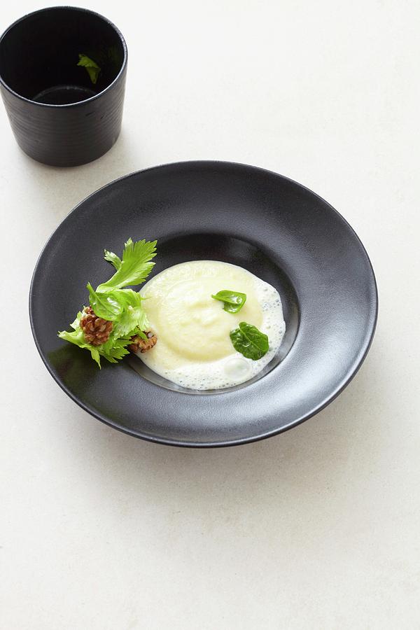 Creamy Polenta With Gorgonzola Sauce Photograph by Atelier Mai 98