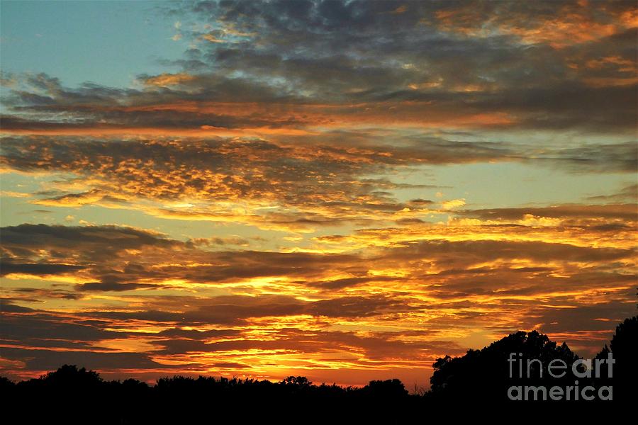 Creation By God Sunset 3 Photograph By Karin Gandee Fine Art America
