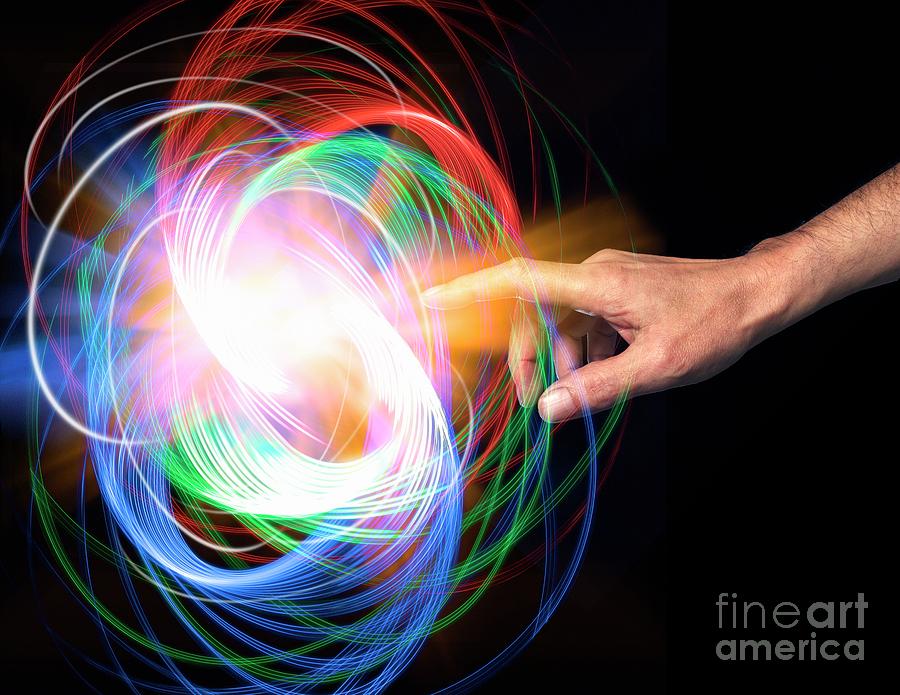 Creation Of Fundamental Particles Photograph by Victor De Schwanberg/science Photo Library