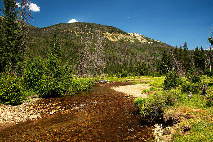 Creek to Mountain Photograph by Amanda Kiplinger - Fine Art America