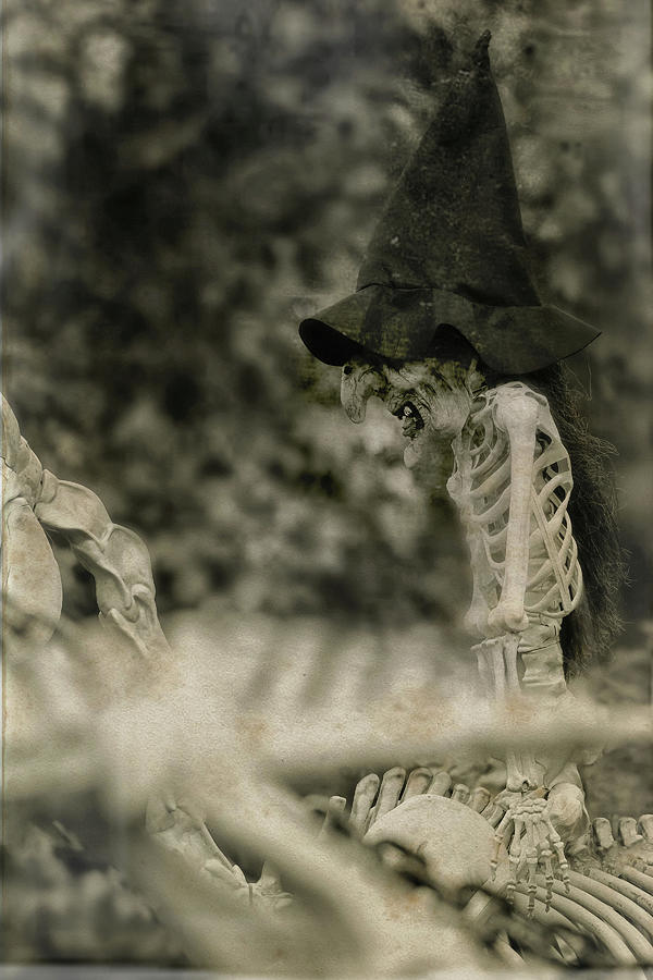 Creepy Vintage Witch Hat Photograph by Carrie Ann Grippo-Pike