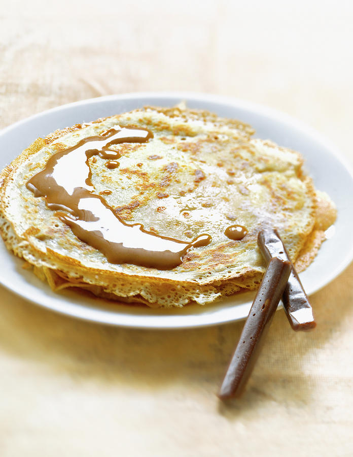 Crepe Au Carambar Carambar Pancake Photograph by Studio - Photocuisine ...