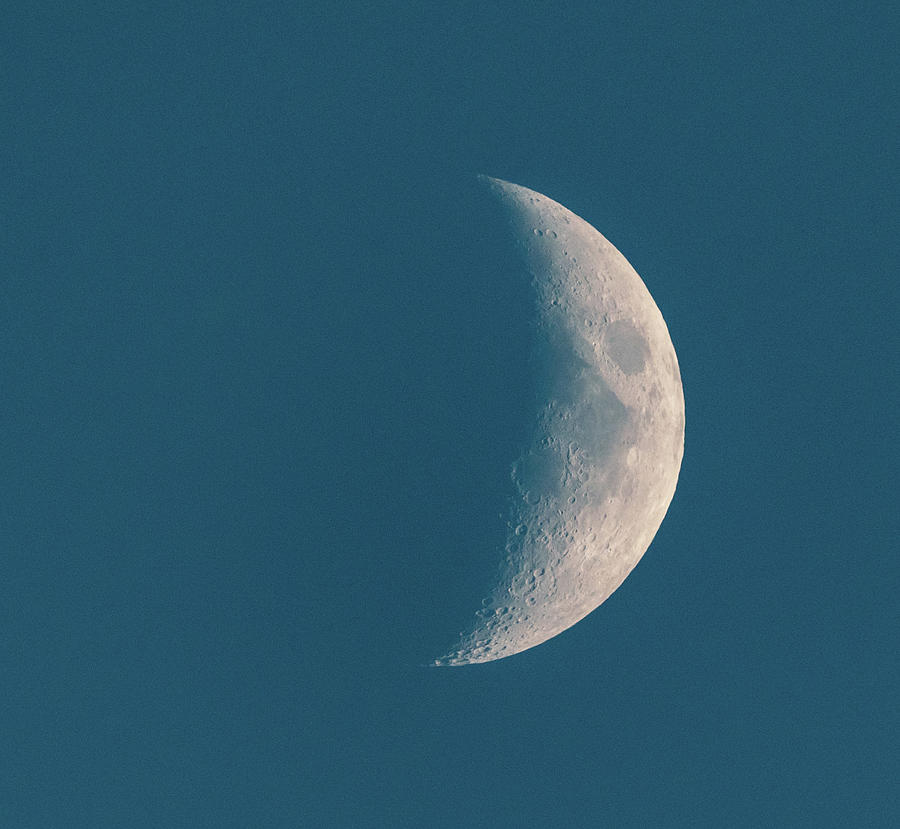 Crescent Moon Photograph by Tommy Farnsworth