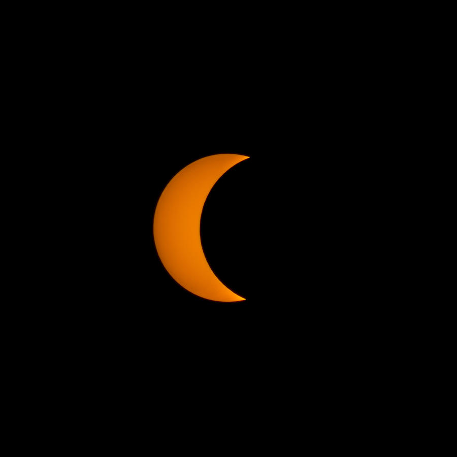 Crescent Sun Photograph