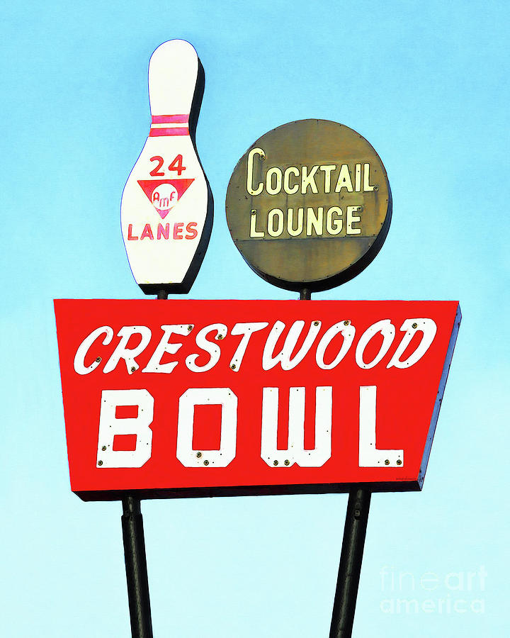 Crestwood Bowl Bowling Alley 20190105a Photograph by Wingsdomain Art and Photography