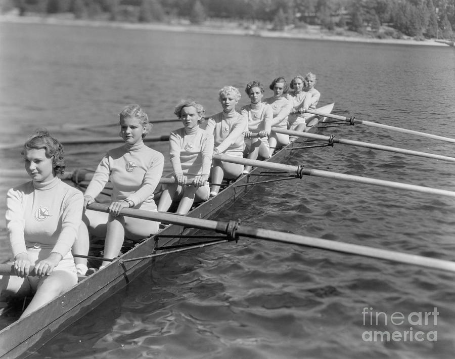 Compete Photograph - Crew Team by Everett Collection Compete Photograph - Crew Team by Everett Collection