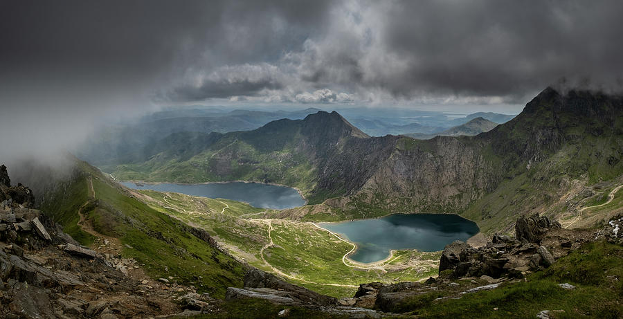 Crib Goch View Snowdonia Photograph By Nigel Forster