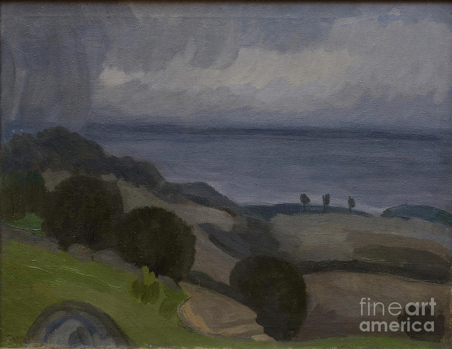 Crimean Landscape Rain 1912 Drawing by Heritage Images