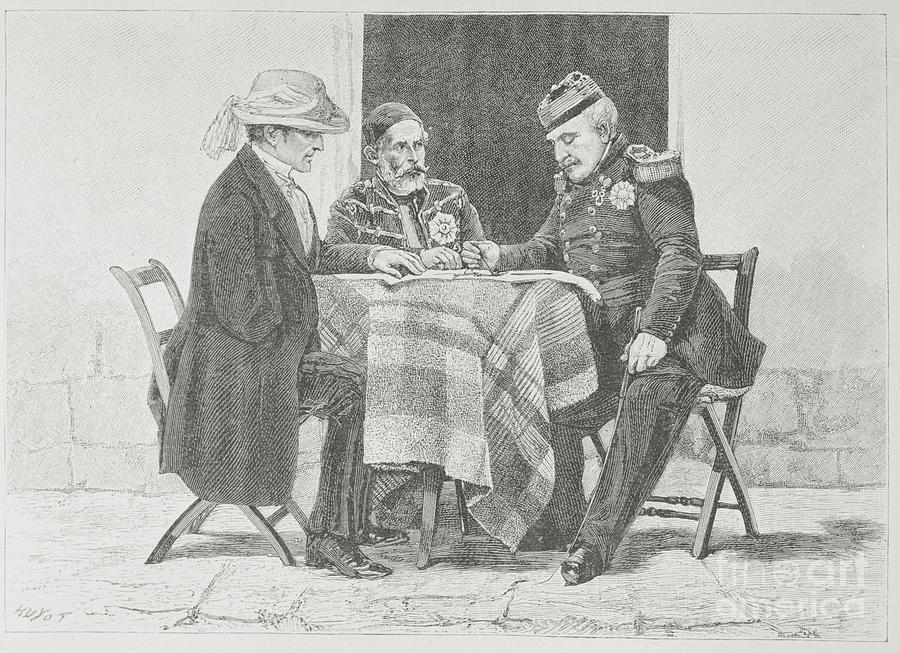 Crimean War Generals Meeting Photograph by Bettmann