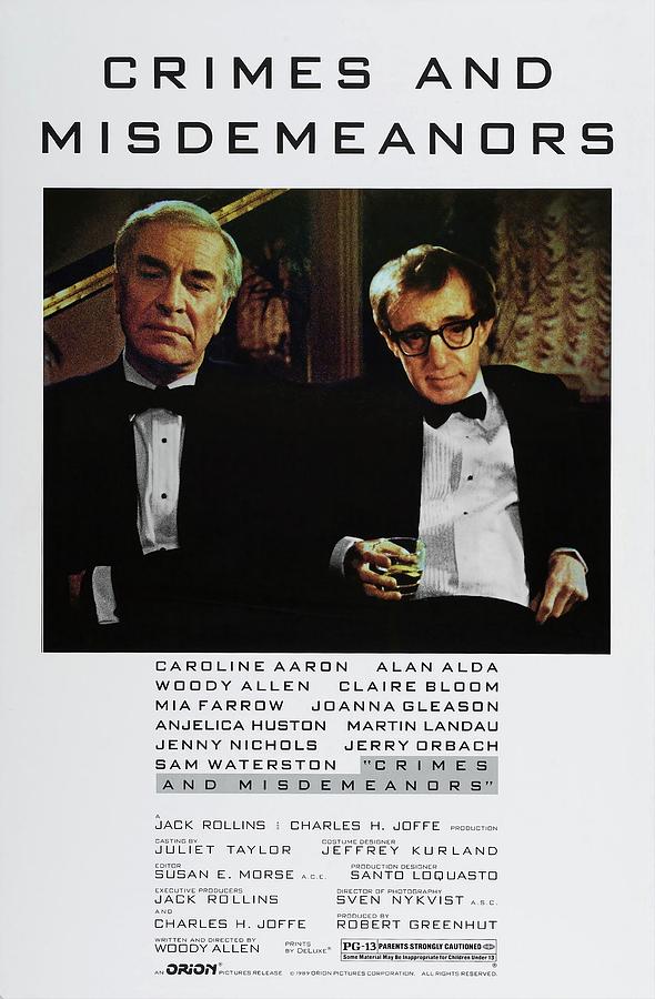 Crimes And Misdemeanors -1989-. Photograph by Album