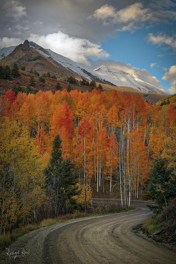 Mountain Photograph - Beacon of Crimson by Richard Raul Photography