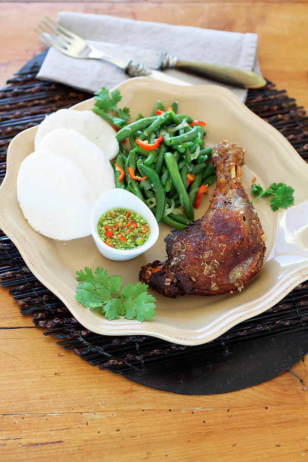 Crispy Balinese Duck Photograph by Sauvages