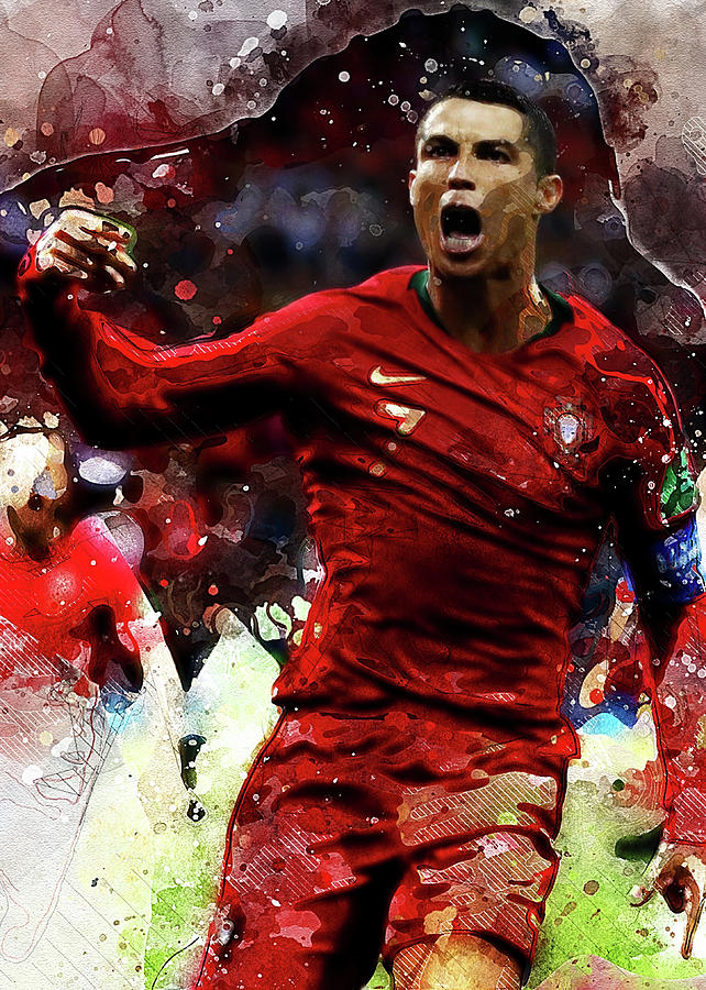 Cristiano Ronaldo Digital Art by Ahmad Taufiq - Fine Art America